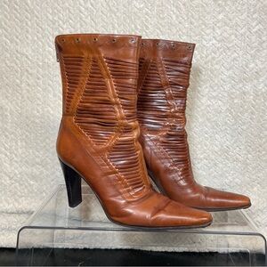 Via Spiga Brown Heeled Boots